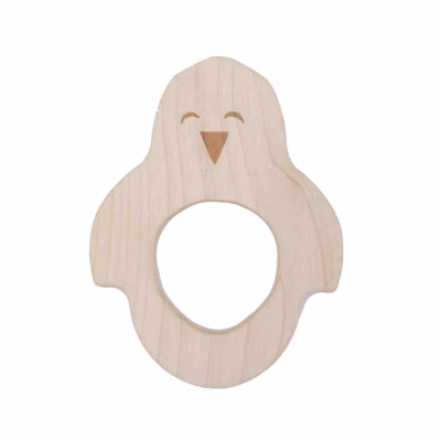 Wooden Teether - Penguin