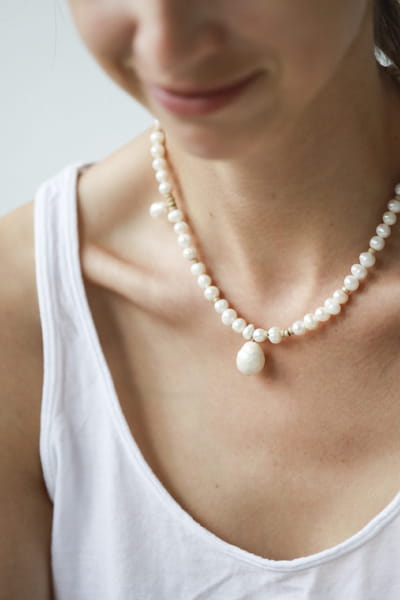 CUSTOM MADE PEARL NECKLACE