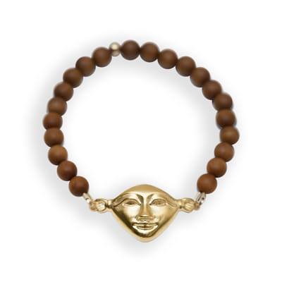 Hathor Harmony Bracelet - Sandalwood