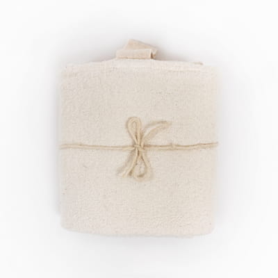Big Linen Towel - White