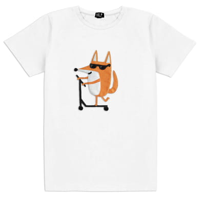 Men’s Scootering Fox T-shirt