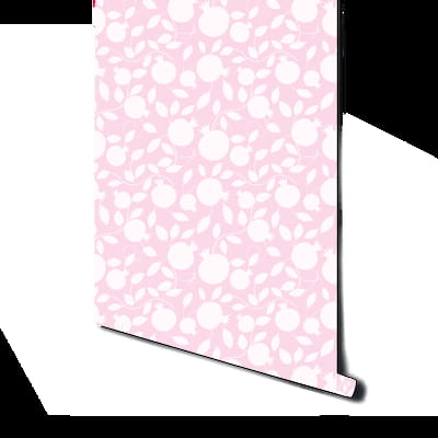 Pomegranate Pink eco wallpaper