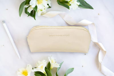 Pencil Case Great Things Ahead - Beige