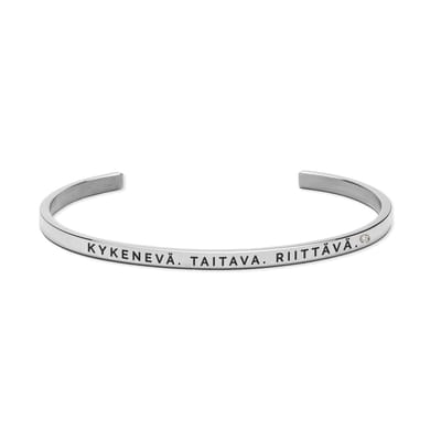 Bracelet - KYKENEVÄ. TAITAVA. RIITTÄVÄ. (Fin)