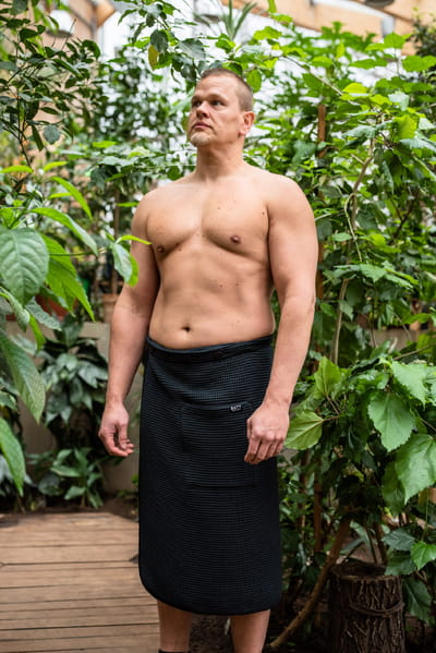 Linen Sauna Skirt for Women | Hertwill