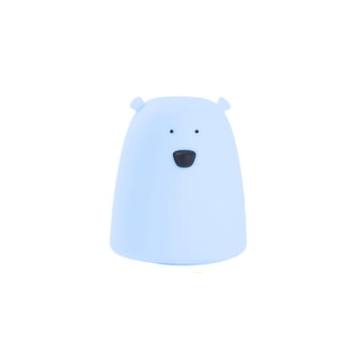 Little Bear Silicone Lamp - Blue