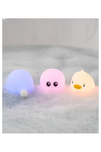 Waterproof Set of 3 Mini Aquatic Silicone Lamps