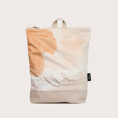 Backpack - Abstract Beige