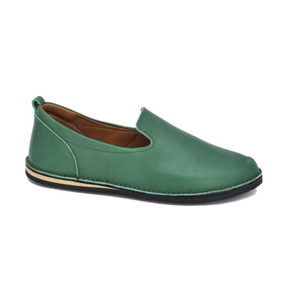 London - Classic shoes in the TOKU style - Green