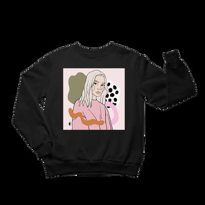 Unisex Crewneck Sweatshirt with Illustration - Copy Of You