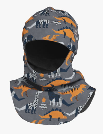 Merino Balaclava For Kids BREM - Dinosaur