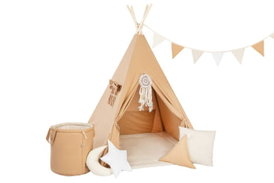 Teepee Tent Set - Caramel Sweetness