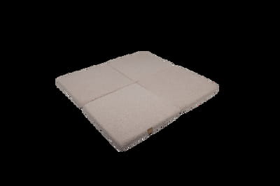 Play Mat for Kids - Square Bearly Light Grey