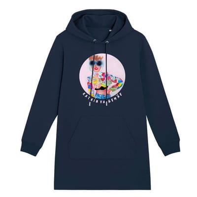 Hoodie Dress "Chick in Moschino"