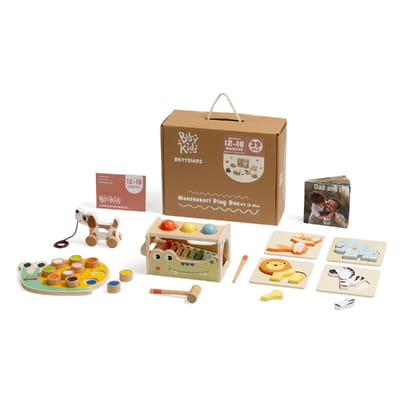 Montessori Play Box #2 – 12–18 Months
